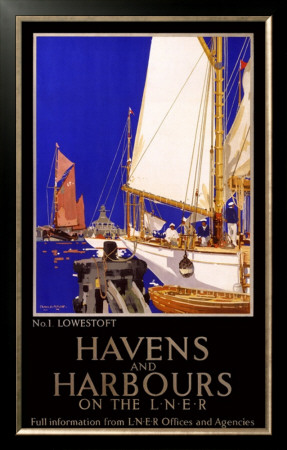 Lner, Havens And Harbours, 1923-1947 by Frank Mason Pricing Limited Edition Print image