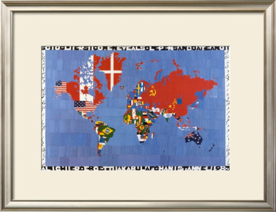 Mappa, 1983 by Alighiero E Boetti Pricing Limited Edition Print image