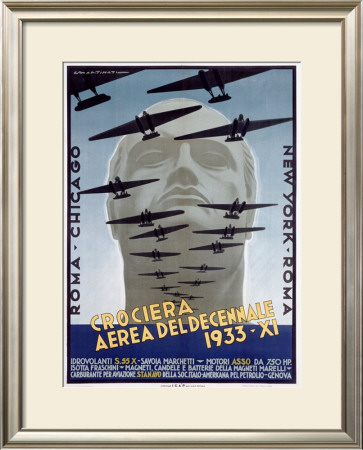 Croceria Aerea Del Decennale by Luigi Martinati Pricing Limited Edition Print image