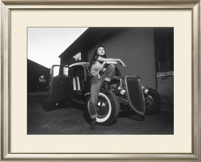 Rock-A-Billy Queen Rat Rod by David Perry Pricing Limited Edition Print image