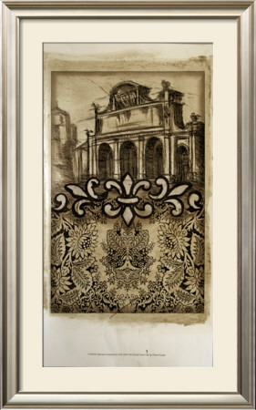 Damask Composition Ii by Ethan Harper Pricing Limited Edition Print image
