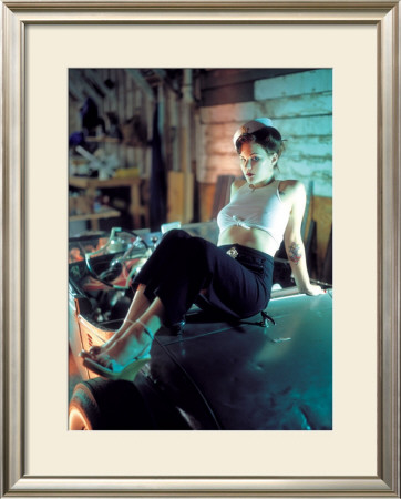 Pin-Up Girl: Anchor Tattoo Sailor by David Perry Pricing Limited Edition Print image
