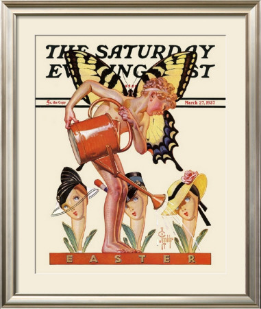 Easter Fairy, C.1937 by Joseph Christian Leyendecker Pricing Limited Edition Print image