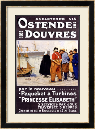 Ostende-Douvres by Henri Cassiers Pricing Limited Edition Print image