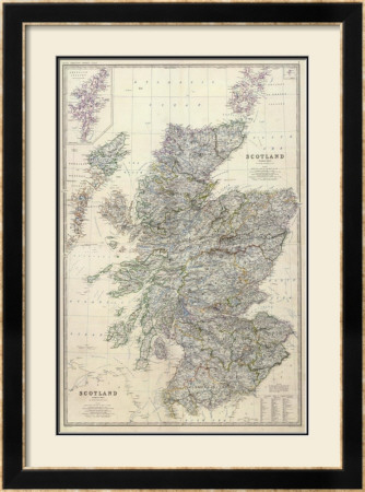 Composite: Scotland, C.1861 by Alexander Keith Johnston Pricing Limited Edition Print image