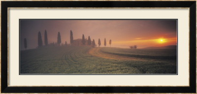 Tuscany House Sunset by Peter Adams Pricing Limited Edition Print image