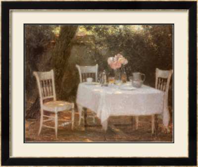 Garden Luncheon by Henri Le Sidaner Pricing Limited Edition Print image