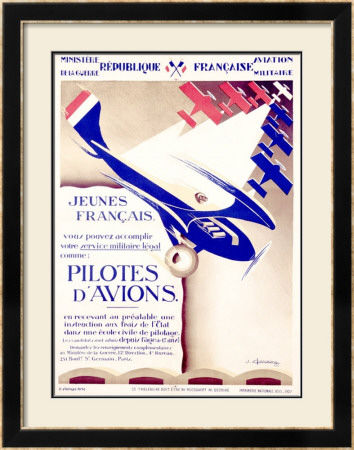 Pilotes D'avions by Chassaing Pricing Limited Edition Print image