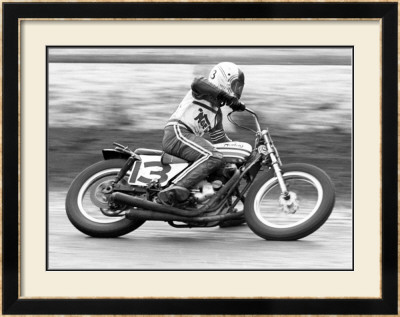 Dave Aldana Norton Flat Track by Jerry Smith Pricing Limited Edition Print image