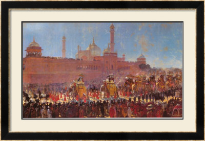 Governor's Procession Delhi 1903 by Roderick Mackenzie Pricing Limited Edition Print image