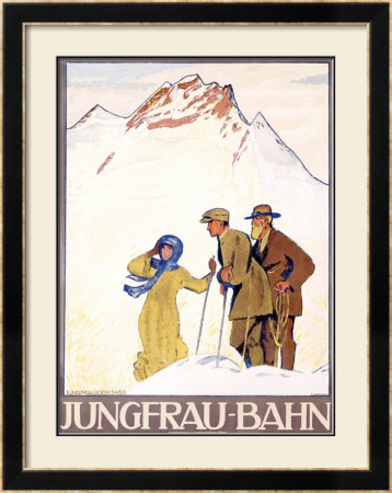 Jungfrau Bahn by Emil Cardinaux Pricing Limited Edition Print image