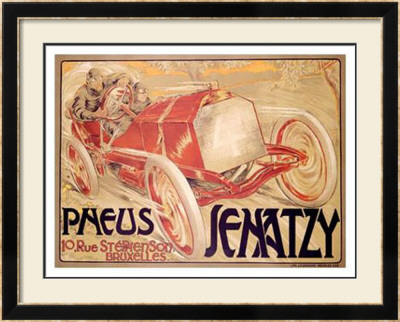 Pneus Jenatzy by Georges Gaudy Pricing Limited Edition Print image