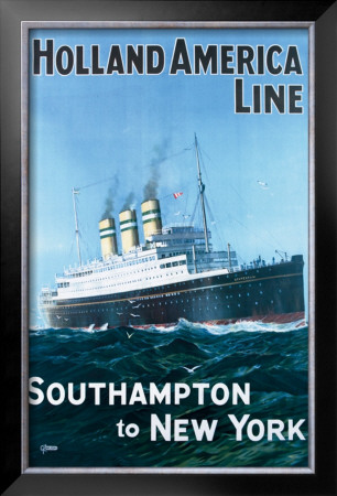 Holland America Line by G.H Tavis Pricing Limited Edition Print image