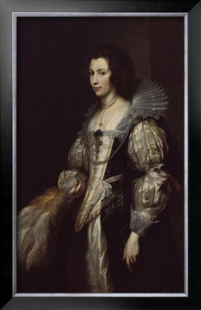 Maria Louisa De Tassis by Sir Anthony Van Dyck Pricing Limited Edition Print image