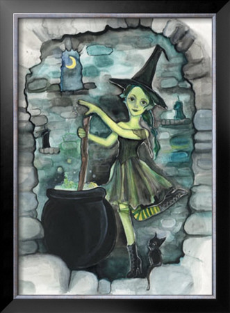 Burlesque Witch by Lealand Eve Pricing Limited Edition Print image