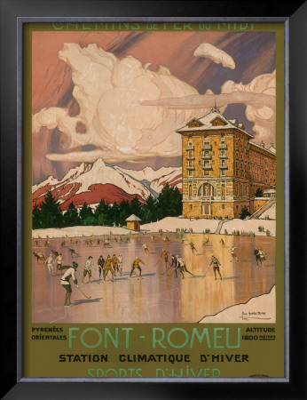 Chemin De Fer Du Midi, Font-Romeu, C.1920'S by George Roux Pricing Limited Edition Print image
