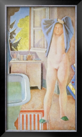 Jeune Fille Au Drap Bleu, 1986 by Conte De Balthus Pricing Limited Edition Print image