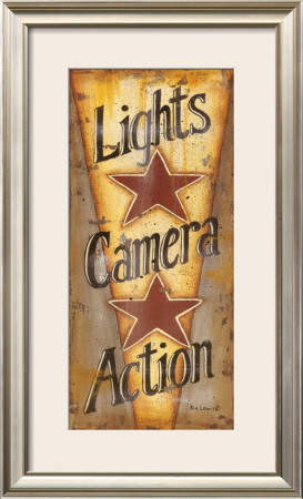Lights Camera Action by Kim Lewis Pricing Limited Edition Print image