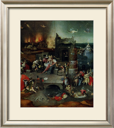 The Temptation Of St. Anthony, Central Panel by Hieronymus Bosch Pricing Limited Edition Print image