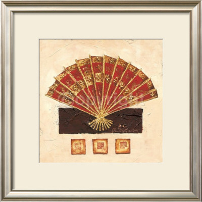 Red Fan by Claudia Ancilotti Pricing Limited Edition Print image