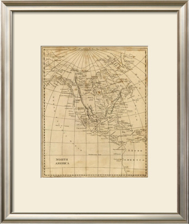 North America, C.1812 by Aaron Arrowsmith Pricing Limited Edition Print image