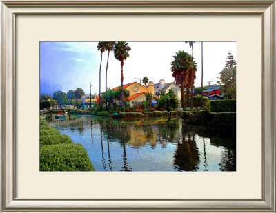 Red Roof House On Canal by Jack Heinz Pricing Limited Edition Print image