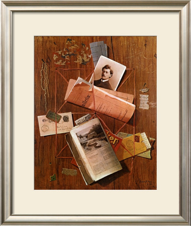 Letter Rack by John Frederick Peto Pricing Limited Edition Print image