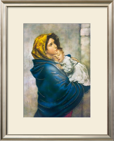 Madonna Of The Poor by Roberto Ferruzzi Pricing Limited Edition Print image