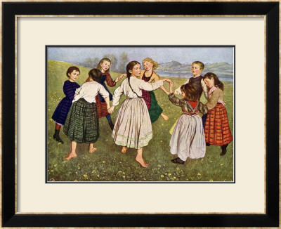 The Kindergarten Children by Hans Thomas Pricing Limited Edition Print image