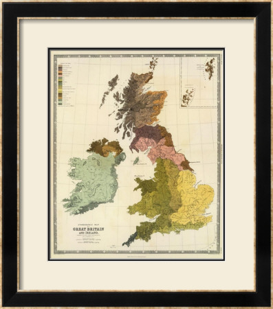 Ethnographic, Great Britain, Ireland, C.1856 by Gustaf Kombst Pricing Limited Edition Print image