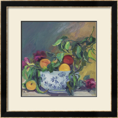 Peach Still Life by Sarah Street Pricing Limited Edition Print image