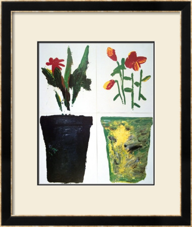 Pots De Fleurs No. 129-130 by Gerard Gasiorowski Pricing Limited Edition Print image