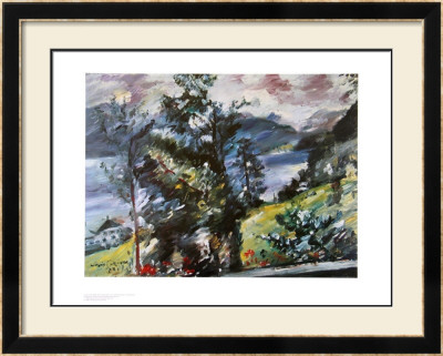 View Of Lake Walchen by Lovis Corinth Pricing Limited Edition Print image