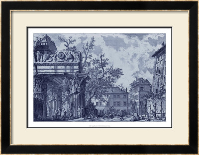 Antique Blue View I by Giovanni Battista Piranesi Pricing Limited Edition Print image