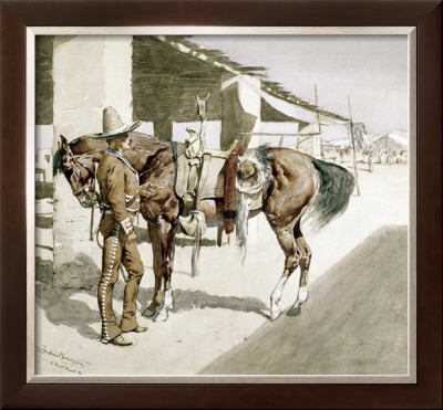 Rural Guard, Mexico by Frederic Sackrider Remington Pricing Limited Edition Print image