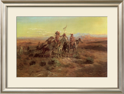 Scouts by Charles Marion Russell Pricing Limited Edition Print image