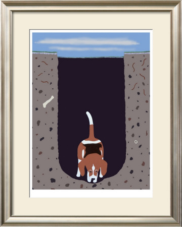 One Beagle - 1 Afternoon by Ken Bailey Pricing Limited Edition Print image
