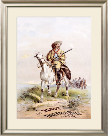 Buffalo Bill's Wild West, The Scout by Paul Frenzeny Pricing Limited Edition Print image
