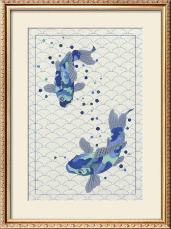Playful Koi Ii by Rebecca Bruce Bryant Pricing Limited Edition Print image