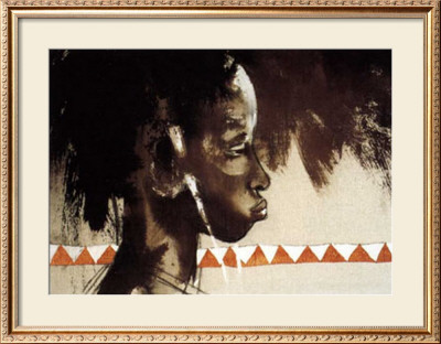 La Belle De Tambacounda by Gildas Flahault Pricing Limited Edition Print image