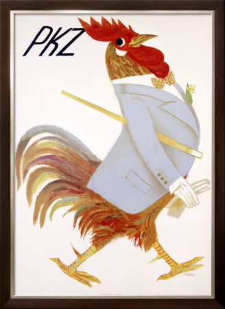 Pkz, Rooster by Carigiet Alois Pricing Limited Edition Print image