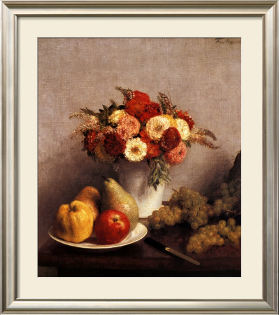 Fruits And Flowers by Henri Fantin-Latour Pricing Limited Edition Print image