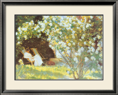 Les Roses by Peder Severin Kroyer Pricing Limited Edition Print image