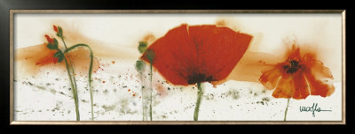 Poppies In The Wind Iv by Marthe Pricing Limited Edition Print image