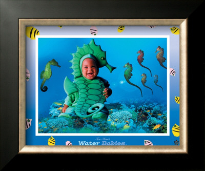 Water Babies Seahorse by Tom Arma Pricing Limited Edition Print image