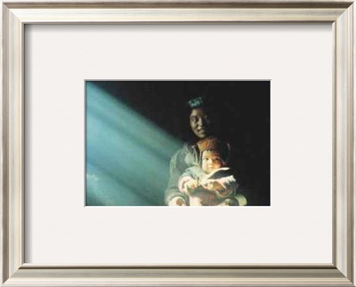 Tsering, Jeune Mere Des Hautes Vallees Du Zanskar by Olivier Follmi Pricing Limited Edition Print image