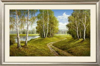 Romantic Pathway by Helmut Glassl Pricing Limited Edition Print image