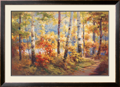 Autumn Walk I by Stephen Douglas Pricing Limited Edition Print image