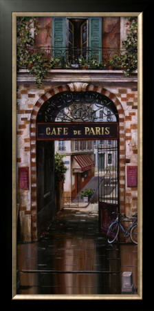 Cafe De Paris by Mark St. John Pricing Limited Edition Print image