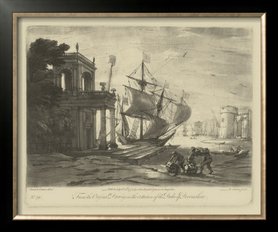 Antique Harbor Iv by Claude Lorrain Pricing Limited Edition Print image